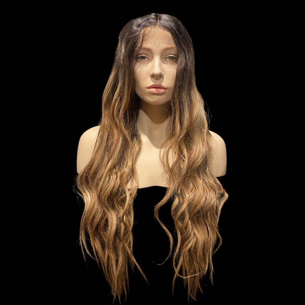 Bellami Alexa Synthetic Wig 32" 390g Includes Detangler Brush